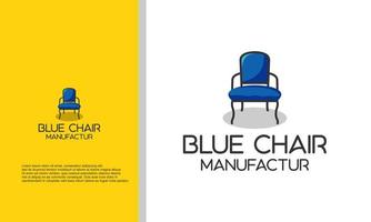stol tillverkare logotyp design illustration vektor