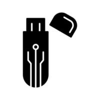 USB-Vektorsymbol vektor