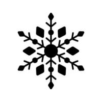 snö flaga vektor ikon