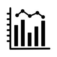 histogram vektor ikon