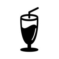 milkshake vektor ikon