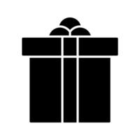 Geschenkbox-Vektorsymbol vektor