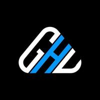 Ghu Letter Logo kreatives Design mit Vektorgrafik, Ghu einfaches und modernes Logo. vektor