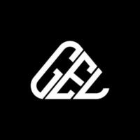 gel brev logotyp kreativ design med vektor grafisk, gel enkel och modern logotyp.