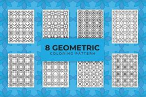 geometriska lyxmönster vektor