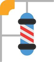 Barbershop-Pole-Vektor-Icon-Design vektor