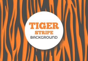 Freier Tiger-Streifen Hintergrund Vektor
