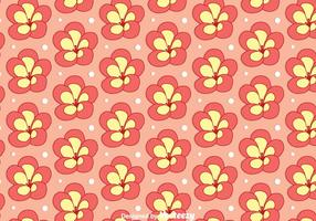 Rhododendron blomma Seamless mönster vektor