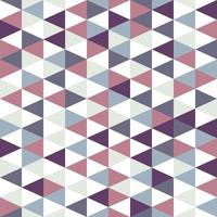 Nahtloses Vektormuster aus farbigen Dreiecken. stilvoller Pastellhintergrund. Trendfarben vektor