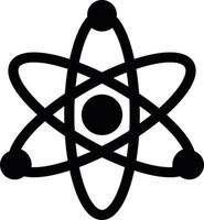 Symbol für Wissenschaftsglyphe vektor