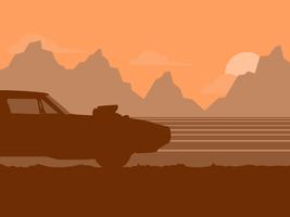 Dodge-Car Illustration