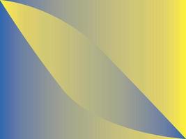 gelbes und blaues Farbverlaufshintergrund-Illustrationsdesign für Tapete, Bildschirm, Präsentation, Druck und vieles mehr. vektor
