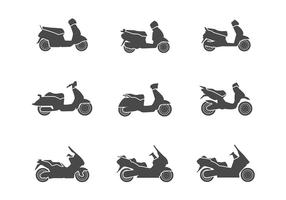 Scooter Icon Vektor