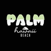 hawaii illustration typografi. perfekt för t-shirtdesign vektor