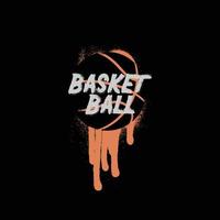 basketboll illustration typografi. perfekt för t skjorta design vektor