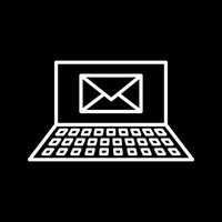 einzigartiges E-Mail-Vektorsymbol vektor