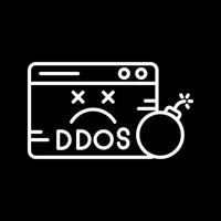 ddos-Vektorsymbol vektor