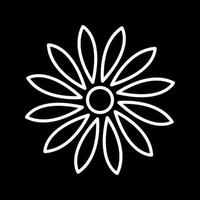 unik blomma vektor ikon
