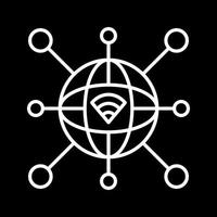 Internet-Vektor-Symbol vektor