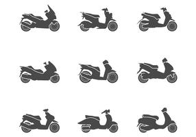 Scooter Icon Vektor