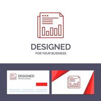 kreative visitenkarte und logo vorlage zeitung business finanzmarkt nachrichten papier mal vektorillustration vektor