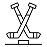Symbol für die Eishockeylinie vektor