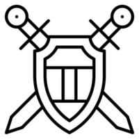 Wappenlinie Symbol vektor