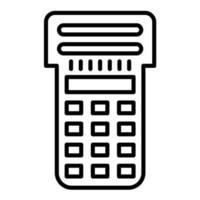 Walkie-Talkie-Liniensymbol vektor