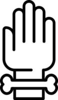 Hand-Vektor-Icon-Design vektor