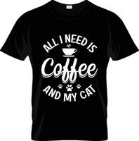 Barista-Kaffee-T-Shirt-Design, Barista-Kaffee-T-Shirt-Slogan und Bekleidungsdesign, Barista-Kaffee-Typografie, Barista-Kaffee-Vektor, Barista-Kaffee-Illustration vektor