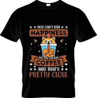 Barista kaffe t-shirt design, Barista kaffe t-shirt slogan och kläder design, Barista kaffe typografi, Barista kaffe vektor, Barista kaffe illustration vektor