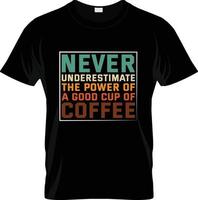 Barista-Kaffee-T-Shirt-Design, Barista-Kaffee-T-Shirt-Slogan und Bekleidungsdesign, Barista-Kaffee-Typografie, Barista-Kaffee-Vektor, Barista-Kaffee-Illustration vektor