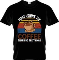 Barista-Kaffee-T-Shirt-Design, Barista-Kaffee-T-Shirt-Slogan und Bekleidungsdesign, Barista-Kaffee-Typografie, Barista-Kaffee-Vektor, Barista-Kaffee-Illustration vektor