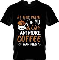 Barista-Kaffee-T-Shirt-Design, Barista-Kaffee-T-Shirt-Slogan und Bekleidungsdesign, Barista-Kaffee-Typografie, Barista-Kaffee-Vektor, Barista-Kaffee-Illustration vektor