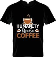 Barista-Kaffee-T-Shirt-Design, Barista-Kaffee-T-Shirt-Slogan und Bekleidungsdesign, Barista-Kaffee-Typografie, Barista-Kaffee-Vektor, Barista-Kaffee-Illustration vektor