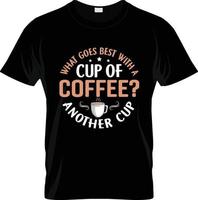 Barista-Kaffee-T-Shirt-Design, Barista-Kaffee-T-Shirt-Slogan und Bekleidungsdesign, Barista-Kaffee-Typografie, Barista-Kaffee-Vektor, Barista-Kaffee-Illustration vektor