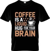 Barista-Kaffee-T-Shirt-Design, Barista-Kaffee-T-Shirt-Slogan und Bekleidungsdesign, Barista-Kaffee-Typografie, Barista-Kaffee-Vektor, Barista-Kaffee-Illustration vektor