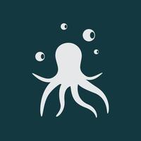 oktopus symbol vektor symbol illustration