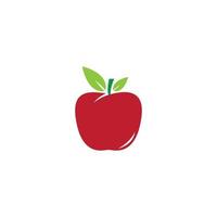 Apfel-Logo-Symbol-Vektor-Illustration vektor