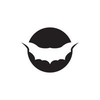 fledermaus-vektor-symbol-illustrationsdesign vektor