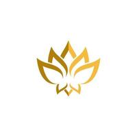 lotus symbol vektor ikon
