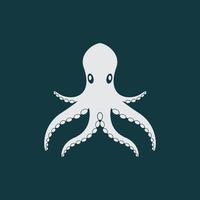 oktopus symbol vektor symbol illustration