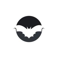 Fledermaus-Logo-Vorlage Vektor-Symbol-Illustration vektor