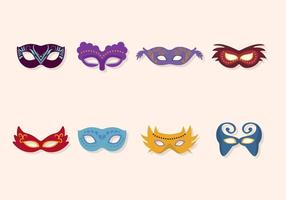 Flat Masquerade Ball Vectors