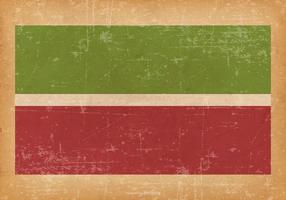 Grunge Flagge von Tatarstan vektor