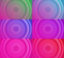 sechs Sätze rosafarbener abstrakter Hintergrund. moderner, einfacher und farbiger Stil. grün, blau, lila und rot. Verwendung für Homepage, Hintergrund, Hintergrundbild, Poster, Banner oder Flyer vektor
