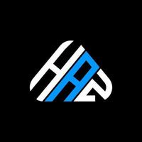 Haz Letter Logo kreatives Design mit Vektorgrafik, Haz einfaches und modernes Logo. vektor
