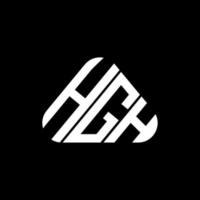 hgh Letter Logo kreatives Design mit Vektorgrafik, hgh einfaches und modernes Logo. vektor