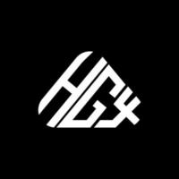 hgx brev logotyp kreativ design med vektor grafisk, hgx enkel och modern logotyp.