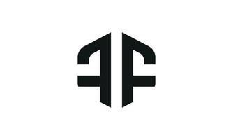 ff-Logo-Design. Anfangsbuchstabe ff Logo-Design Monogramm-Vektor-Design Pro-Vektor. vektor